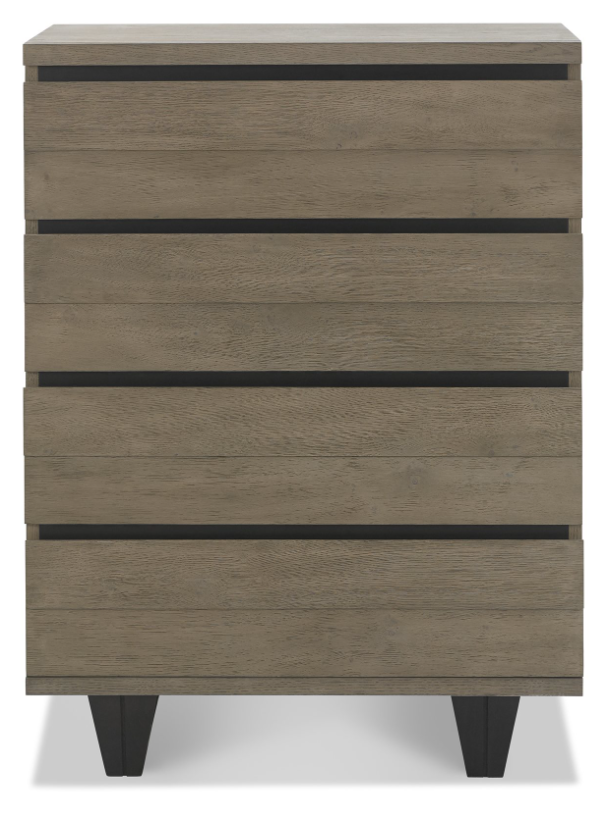 *CLEARANCE* Tivoli Weathered Oak 4 Drawer Chest