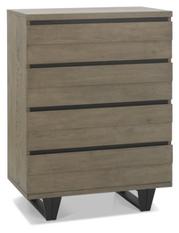 *CLEARANCE* Tivoli Weathered Oak 4 Drawer Chest