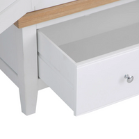 *CLEARANCE* EA White 2 Door Wardrobe