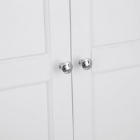 *CLEARANCE* EA White 2 Door Wardrobe