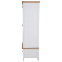*CLEARANCE* EA White 2 Door Wardrobe