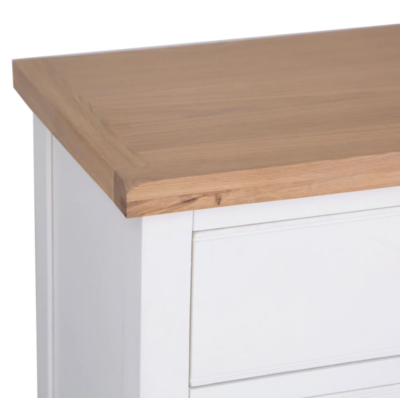 *CLEARANCE* EA White 6 Drawer Chest