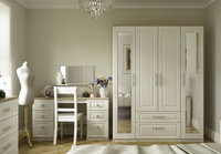 *CLEARANCE* Portofino Cream 3 Drawer Midi Chest