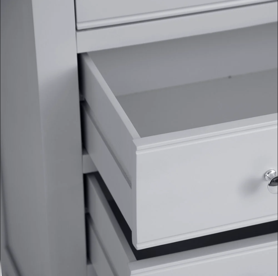 *CLEARANCE* EA Grey 3+2 Drawer Chest