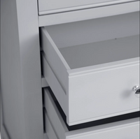 *CLEARANCE* EA Grey 3+2 Drawer Chest