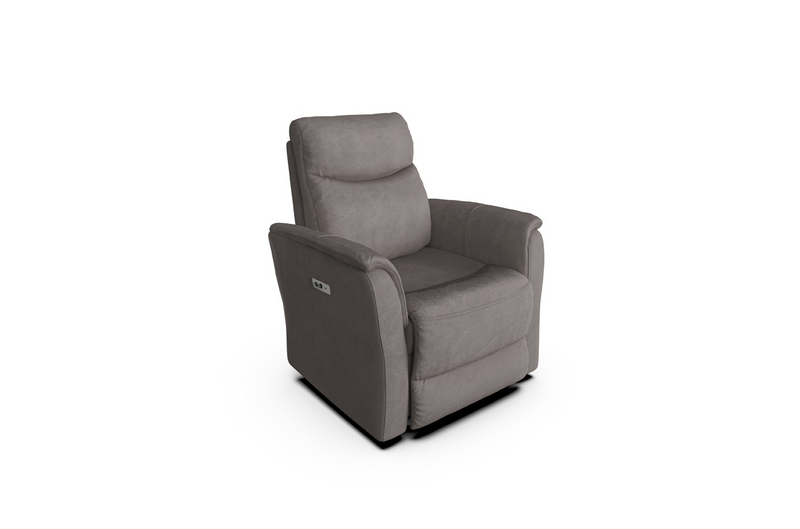 Milo Electric Reclining Upholstery Collection - Grey (LIMITED STOCK AVAILABLE)