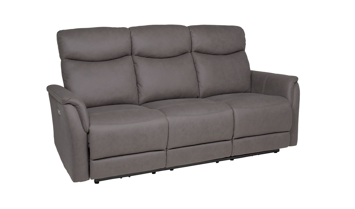 Milo Electric Reclining Upholstery Collection - Grey (LIMITED STOCK AVAILABLE)