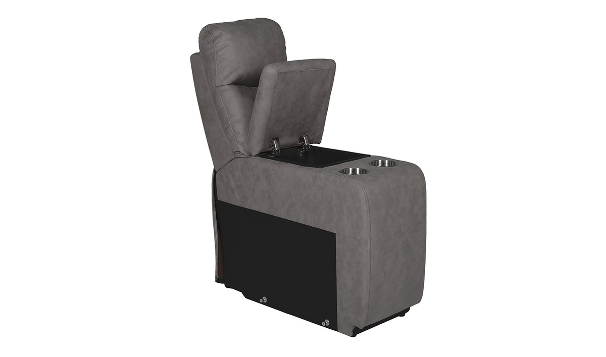 Milo Electric Reclining Upholstery Collection - Grey (LIMITED STOCK AVAILABLE)