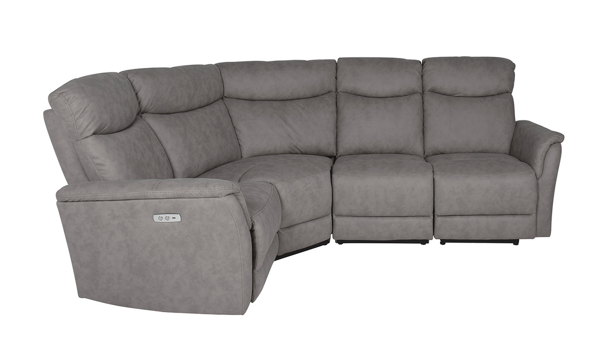 Milo Electric Reclining Upholstery Collection - Grey (LIMITED STOCK AVAILABLE)