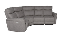 Milo Electric Reclining Upholstery Collection - Grey (LIMITED STOCK AVAILABLE)
