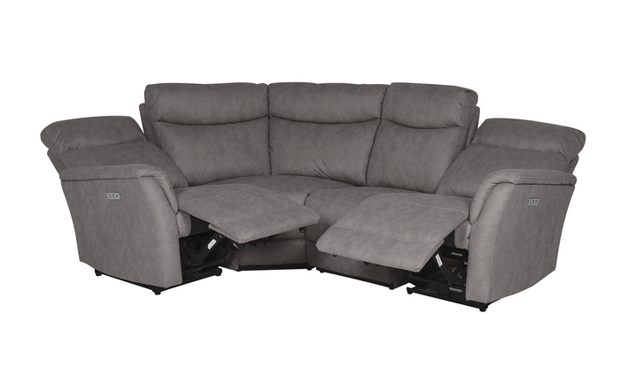 Milo Electric Reclining Upholstery Collection - Grey (LIMITED STOCK AVAILABLE)