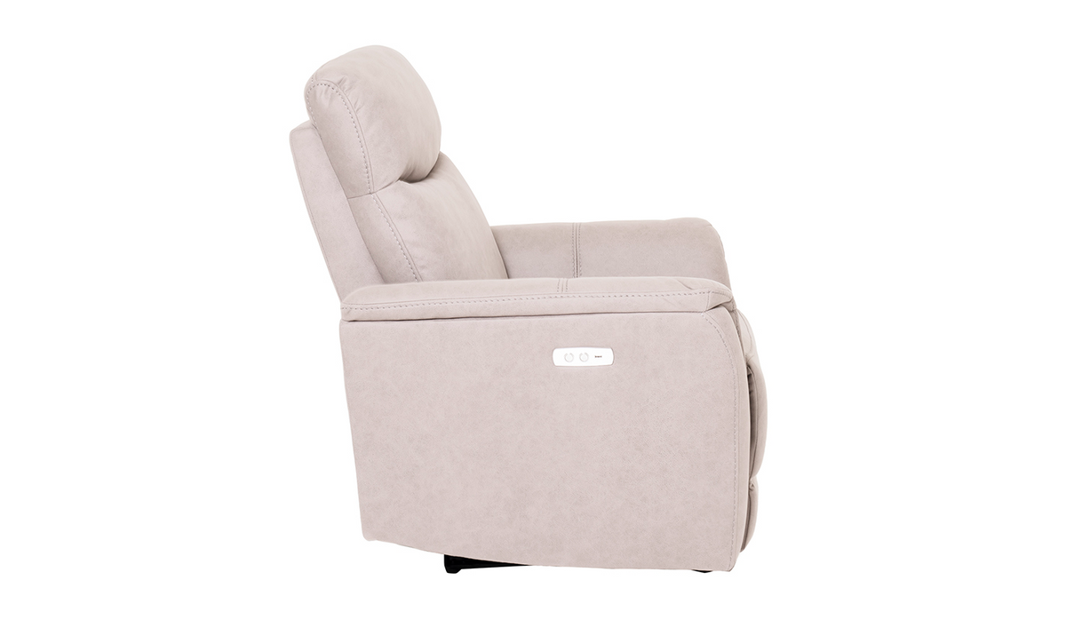 Milo Electric Reclining Upholstery Collection - Taupe (LIMITED STOCK AVAILABLE)