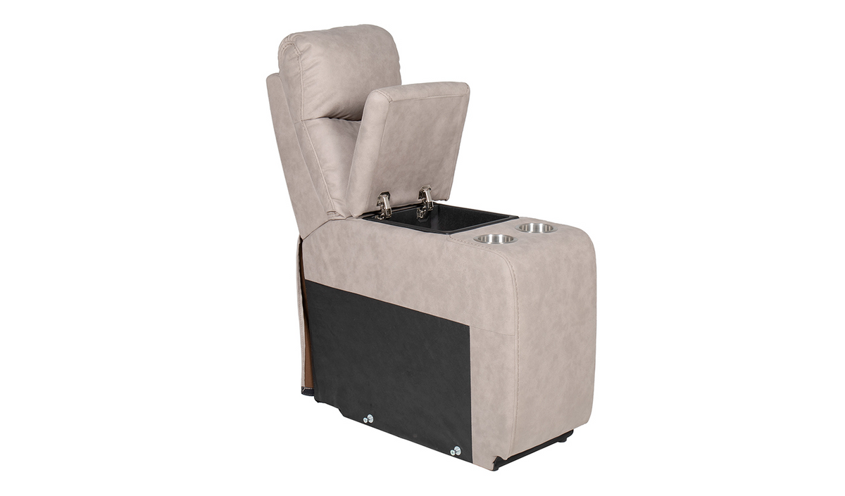 Milo Electric Reclining Upholstery Collection - Taupe (LIMITED STOCK AVAILABLE)