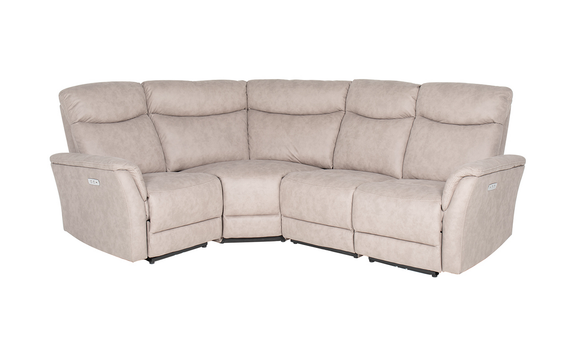 Milo Electric Reclining Upholstery Collection - Taupe (LIMITED STOCK AVAILABLE)
