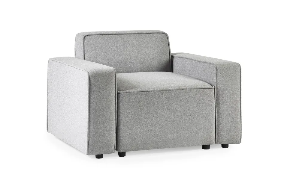 Lago Combination Upholstery Collection - Grey Linen