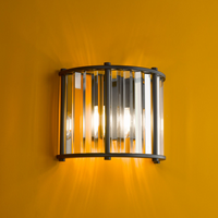 Kiran Lighting Collection - Satin Black/Crystal