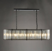 Kiran Lighting Collection - Satin Black/Crystal