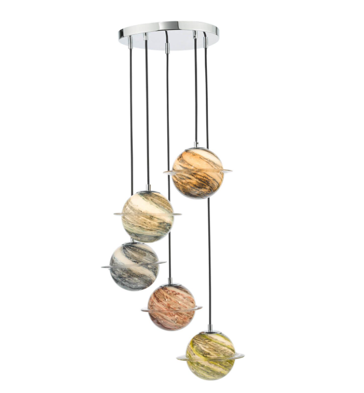 Cygnus 5 Light Cluster Pendant