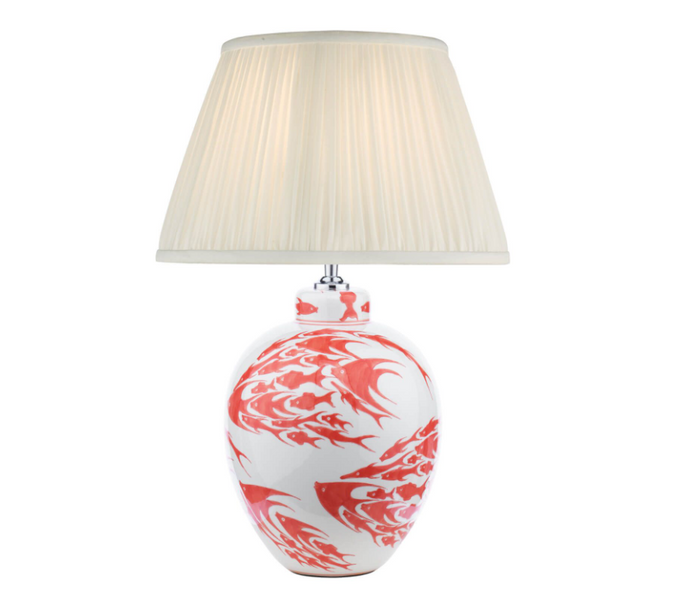 Simone Table Lamp - Red