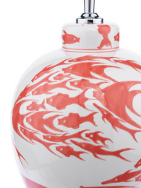 Simone Table Lamp - Red