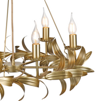 Nadria 6 Light Pendant - Satin Gold