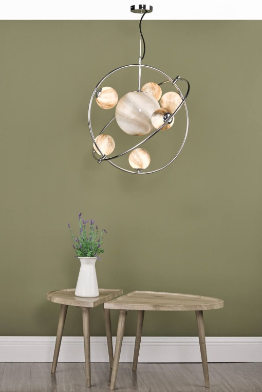 Mikara Lighting Collection - Polished Chrome