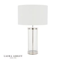 Laura Ashley Harrington Table Lamps - Polished Nickel
