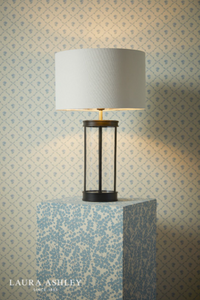 Laura Ashley Harrington Table Lamps - Matt Black