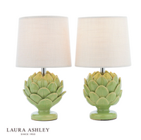 Laura Ashley - Artichoke Table Lamp Pair - Green