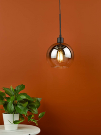 Lycia Lighting Collection - Matt Black and Smoked Ombre