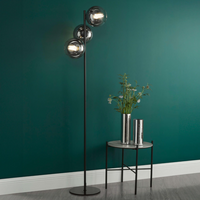 Lycia Lighting Collection - Matt Black and Smoked Ombre