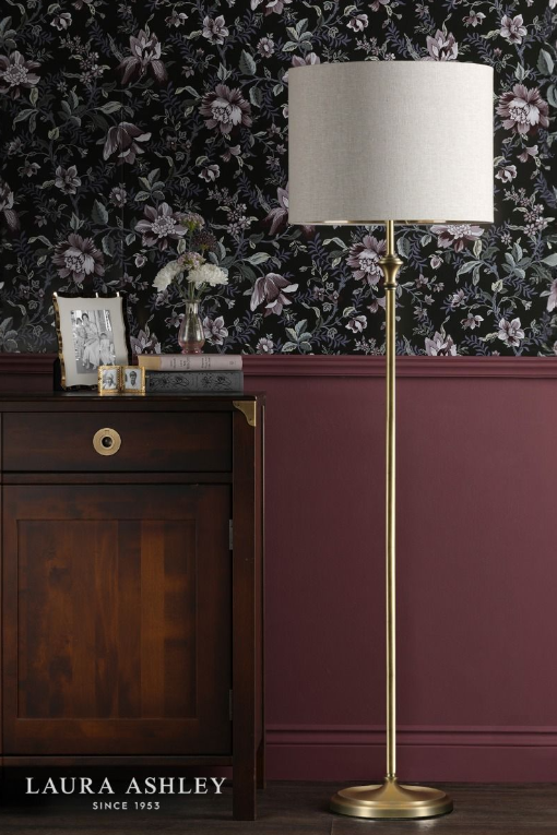 Laura Ashley - Highgrove Lamp Collection - Antique Brass
