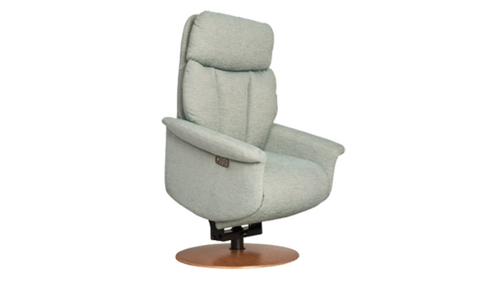 *CLEARANCE* Ikon Lunar Swivel Recliner - Sonata Pistachio