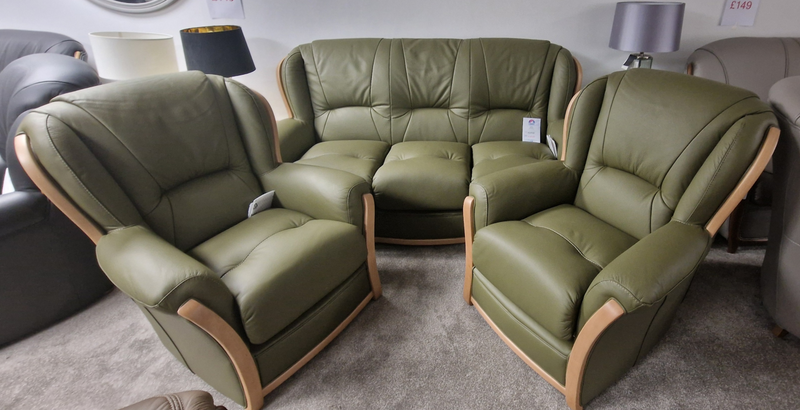 *CLEARANCE* Ducati Upholstery Collection Olive/Natural