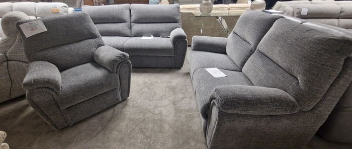 *CLEARANCE* Milford 3+2+1 Grey