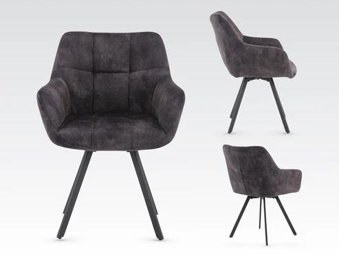 *CLEARANCE* Jade Dining Chair Collection - Charcoal