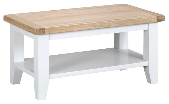*CLEARANCE* TT Small Coffee Table - White