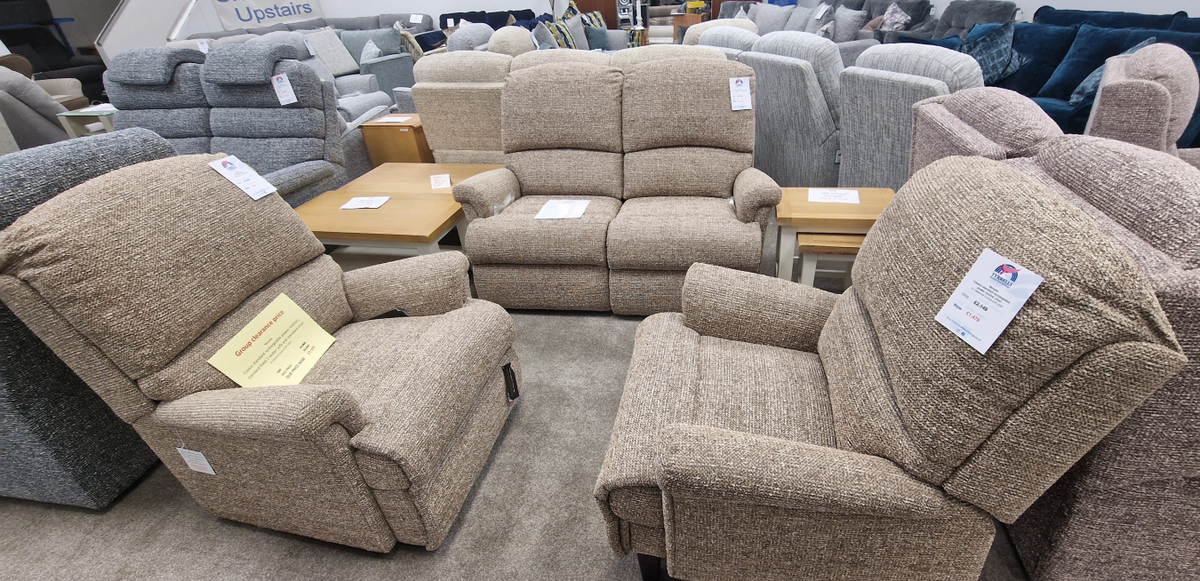 *CLEARANCE* Nevada Upholstery Collection - Valencia Cocoa