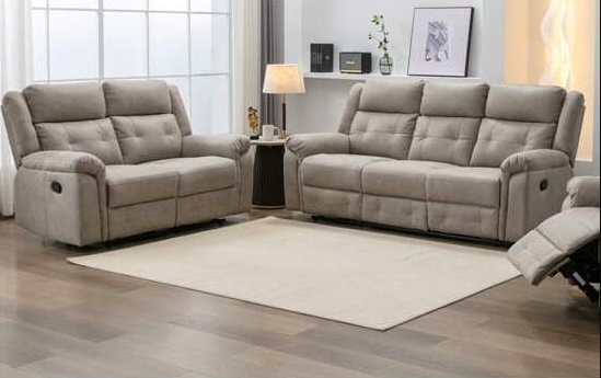 Berkeley Reclining Upholstery Collection - Light Grey
