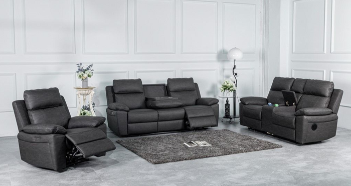 Huntington Smart Upholstery Collection - Dark Grey