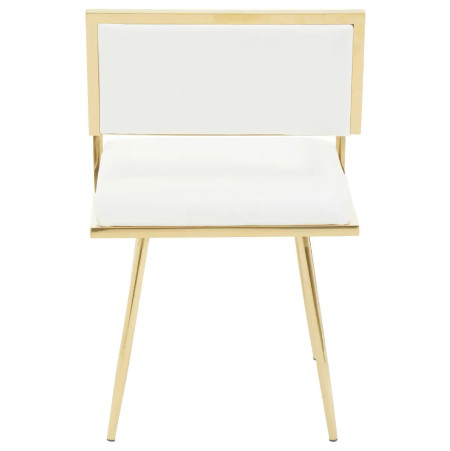 Azalea Leather Effect Dining Chair Collection (Pairs)