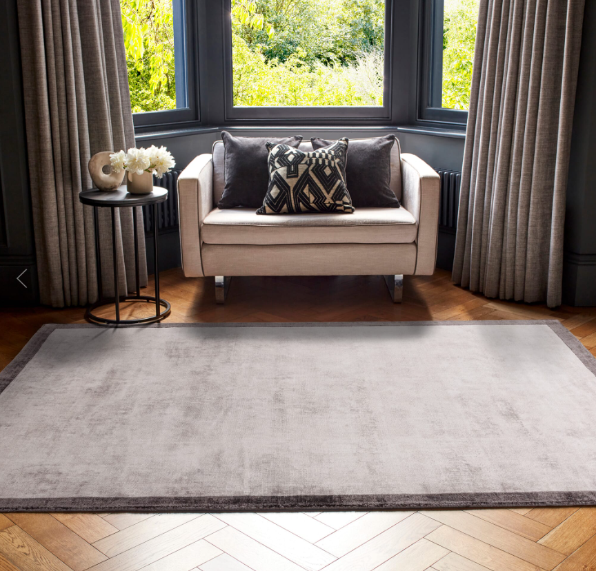 Blade Border Rug Collection - Multiple Colours Available