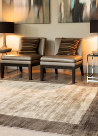 Blade Border Rug Collection - Multiple Colours Available