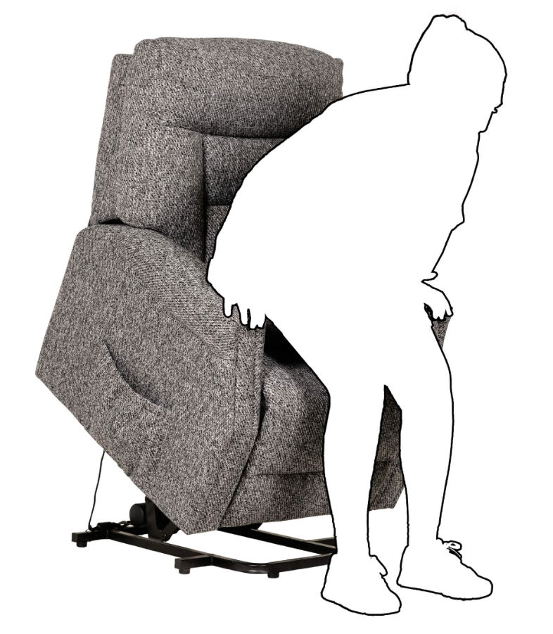 Prescot Lift and Tilt Chair - Dark Grey