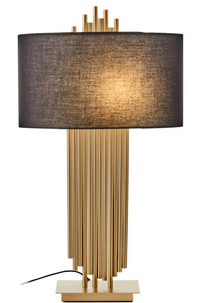 Impero Lamp - Black/Gold