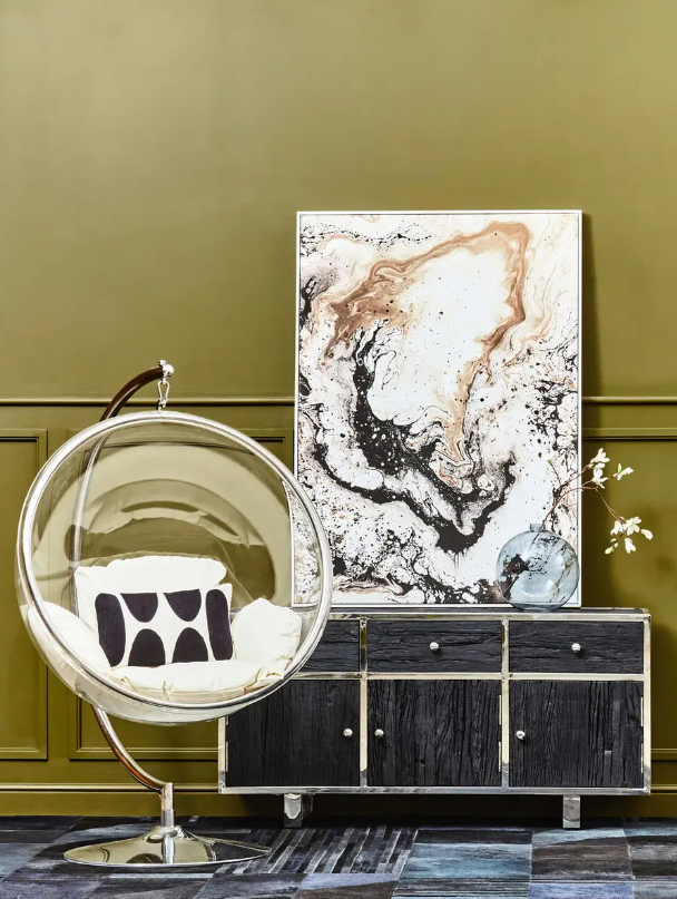Kerala Living Collection - Black/Stainless Steel