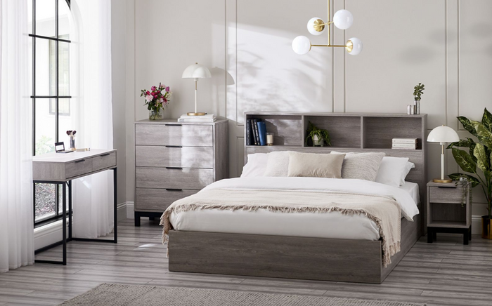 Bali Bedroom Collection - Grey Oak