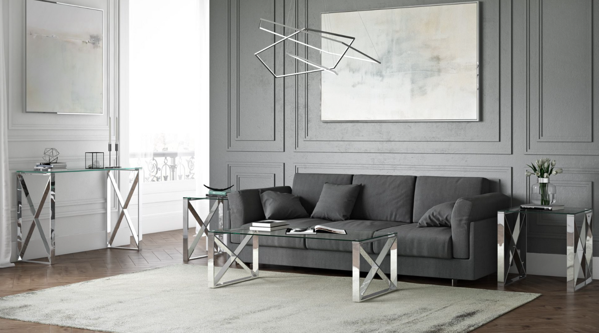 Maxi Occasional Tables - Clear