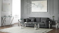 Maxi Occasional Tables - Clear