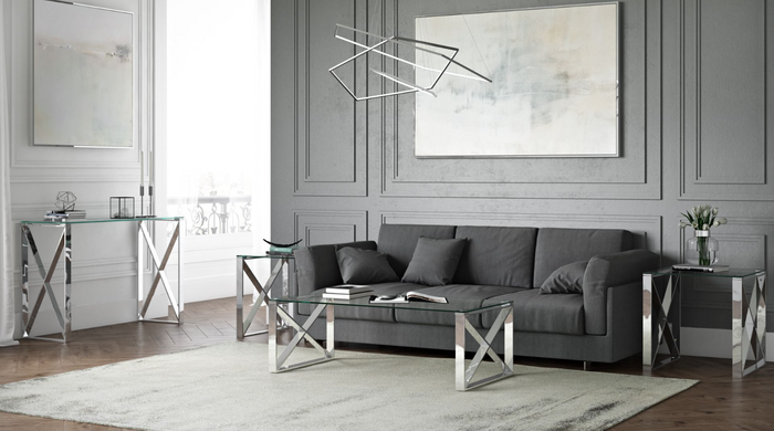 Maxi Occasional Tables - Clear